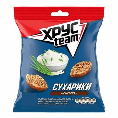 Сухарики Хрусteam Сметана в Буфет ХК Сочи 1 по цене 150 ₽