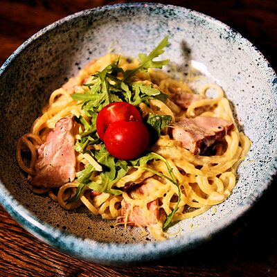 Паста Карбонара в Рога Лося по цене 380 ₽