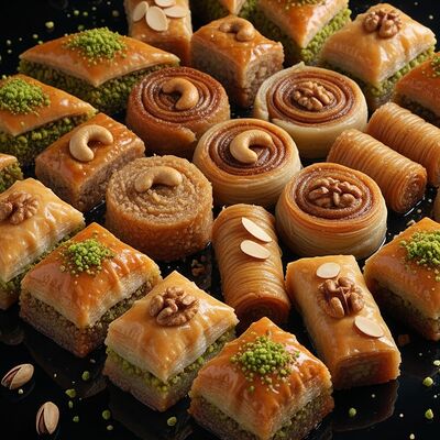 Турецкая пахлава в Мимико грузинская кухня по цене 75 ₽
