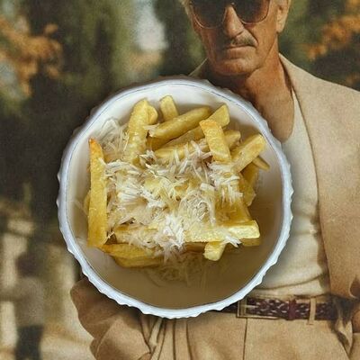 Картофель фри с трюфельным маслом и пармезаном в Dolce Nonna по цене 370 ₽