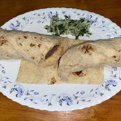 Люля-кебаб в лаваше в Шашлыки восточные по цене 390 ₽