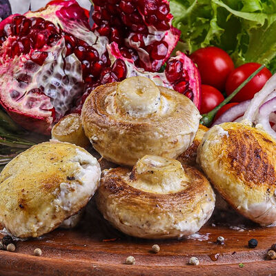 Грибы шампиньоны в Doner & Grill Шашлык шаурма по цене 200 ₽