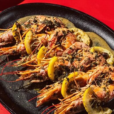 Лангустины с лимоном, эстрагоном и прованскими травами в Раки Реки по цене 1580 ₽