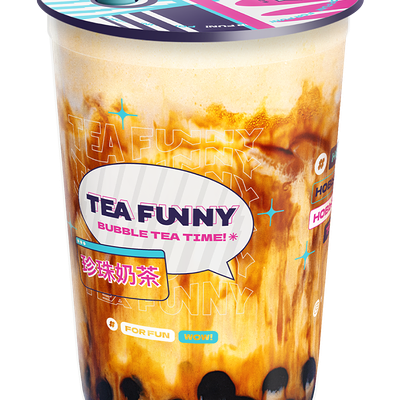 Милкшейк Крем-брюле Браун Шуга M в Tea funny Bubble tea по цене 650 ₽
