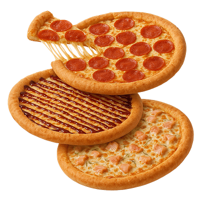 Комбо из 3 пицц 33 см в NinjaFood по цене 2603 ₽