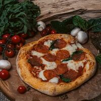 Логотип Сметанин Пицца