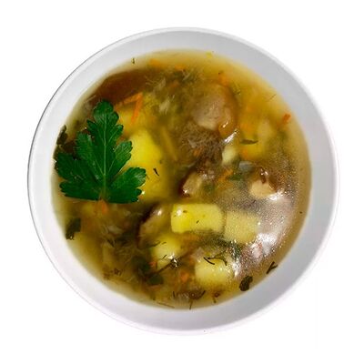 Суп с белыми грибами в People's food по цене 275 ₽