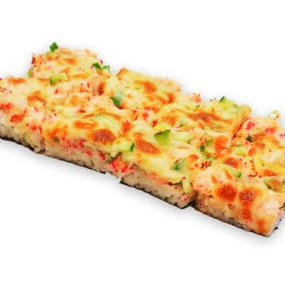 Суши-пицца с лососем в АСА-Суши по цене 480 ₽