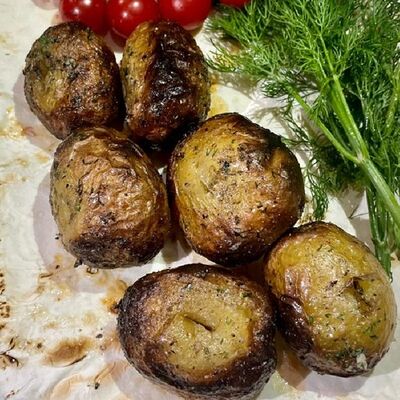 Картофель на углях в Шайба по цене 270 ₽