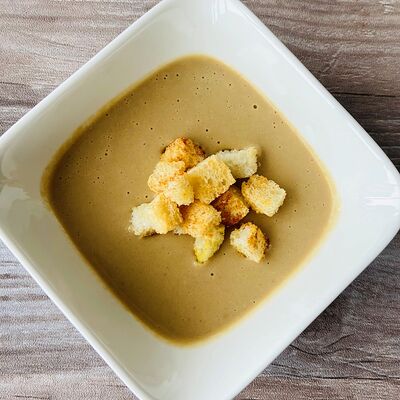 Грибной крем-суп в Перчим & солим по цене 460 ₽