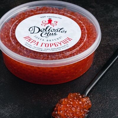 Икра горбуши 500 г в Delicates Club по цене 10890 ₽