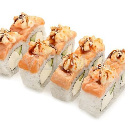 Запеченная Филадельфия.4шт в Home Sushi Express по цене 259 ₽