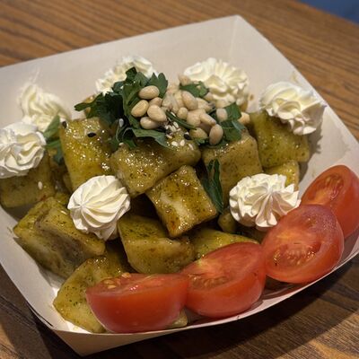 С баклажанами в Ками cafe club по цене 524 ₽