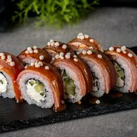 Опаленный тунец под соусом лемонграсс в Hanami