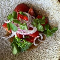 Салат Кавказский из розовых томатов в Adriatica