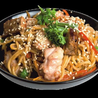 Вок Мясное ассорти в Японка по цене 570 ₽