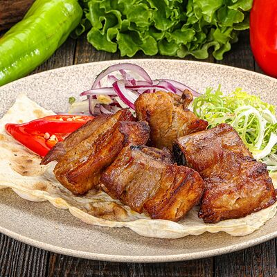 Шашлык из свиных ребер в Шашлык Центр на Углях по цене 699 ₽