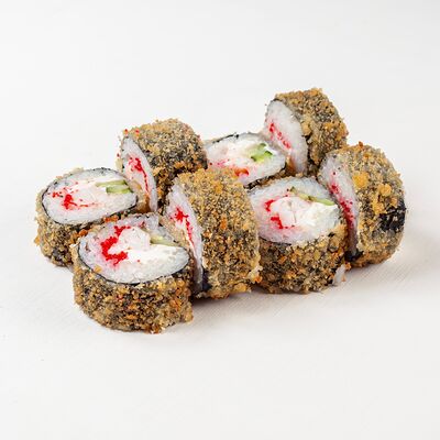 Ролл темпурный Креветка с сыром Филадельфия в СитиФокс по цене 689 ₽