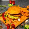 Chicken Бургер в Black coffee & GRILL na Avtozavode по цене 740