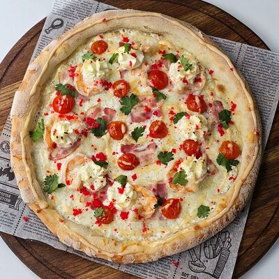 С креветками и беконом в Tochi Food по цене 1075 ₽