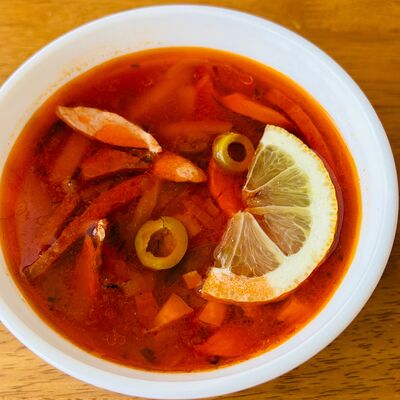 Солянка мясная сборнаяв Еда как Дома по цене 320 ₽