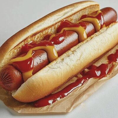 Хот-дог классический в Пончик по цене 280 ₽