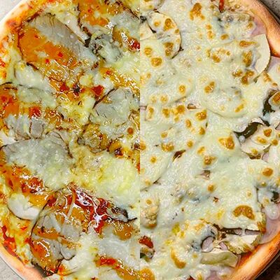 Мясной Чилл и Грибоедов в ПиЦЦунда Море начинки по цене 1333 ₽