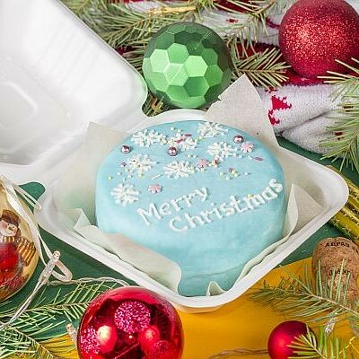 Бенто торт Малина пломбир в Луиджи & Тосё по цене 499