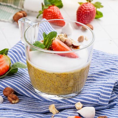 Десерт с семенами чиа в Кукумбер по цене 490