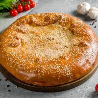 Пирог с картошкой и грибами в Мельница & Гриль