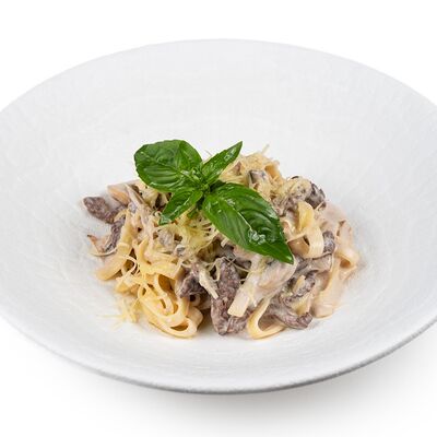 Тальятелле с говядиной и грибами в Гриль Хаус по цене 1068 ₽