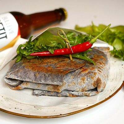 Бургер в лаваше Хьюстон с томленной свининой в Бар Пиф-Паф по цене 690 ₽