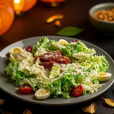 Салат Цезарь с курицей в Shegai Family по цене 760 ₽