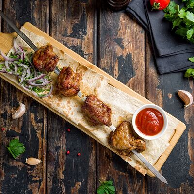 Шашлык из куриного филе в Бабушка Сирануш (Ламаджо) по цене 480 ₽