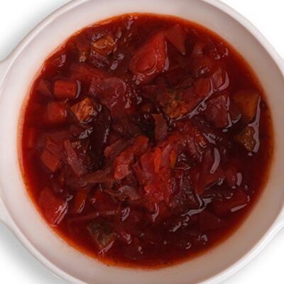 Борщ Украинский с мясом в Пузата хата по цене 119 ₽