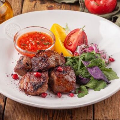 Шашлык из свиной шеи в Сыроварня по цене 850 ₽