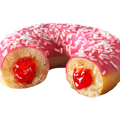 Донат Клубничный в Rostic's по цене 120 ₽