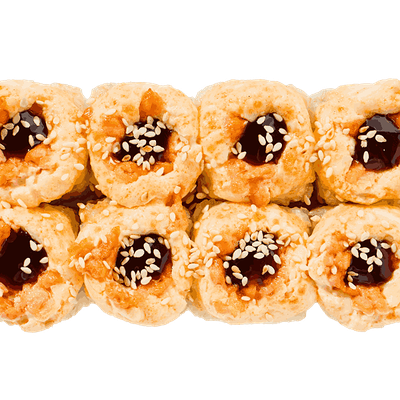 Запеченный с шапочкой из лосося в Суши Пятница по цене 545 ₽