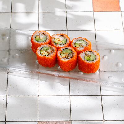 Ролл Калифорния с угрём в ЛарисуВаннуХочу по цене 850