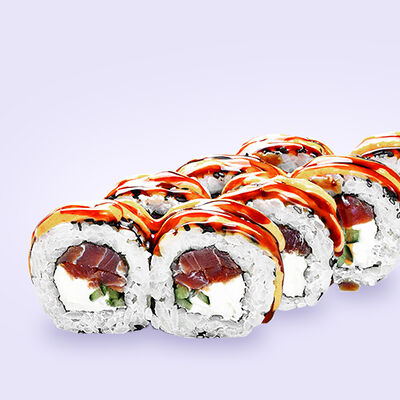 Филадельфия с тунцом в СУШИБОКС по цене 524 ₽
