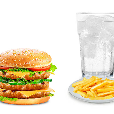 Special La Chicken, фри и напиток на выбор в LA Burger & Pizza по цене 4300 ₸