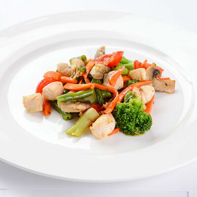 Курица вок в БамБуши по цене 145