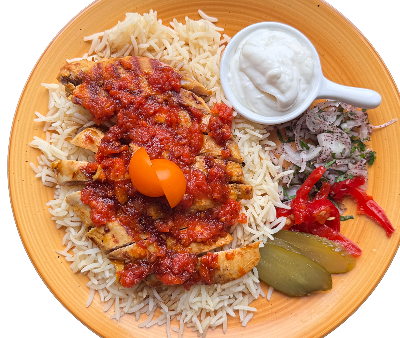 Куриное филе с пряным рисом в Lebanese Kebab & Grill по цене 770 ₽