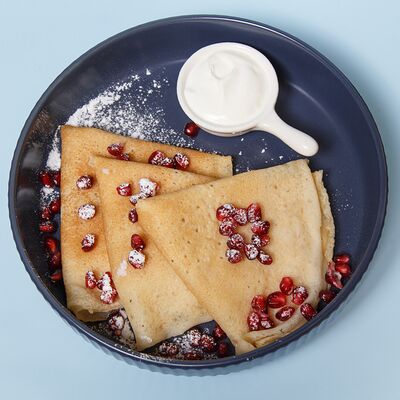 Блинчики со сметаной в Gnezdo Breakfast по цене 420 ₽