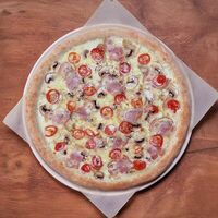 С беконом и грибами (Funghi pancetta) 30 см в STRAGUSTO