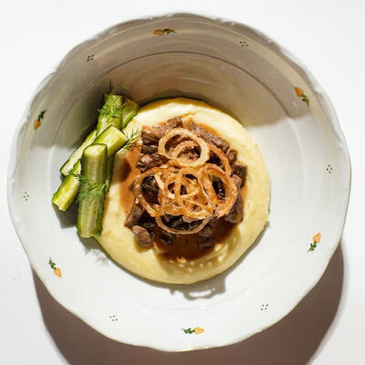 Бефстроганов в Ava bistro по цене 1280 ₽