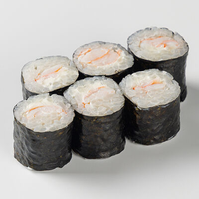 Мини-ролл креветка в ФишРис по цене 299 ₽