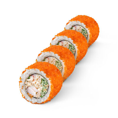 Калифорния с крабом в Матча Суши Бенто по цене 250 ₽