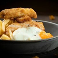 Бистейк ало Поврэ с курицей в Дионис №1