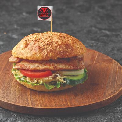 Мини-бургер Свиная шея в YGOSLAVIA GRILL по цене 470 ₽